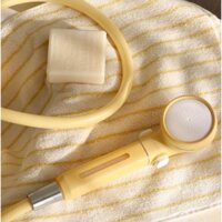 Đầu vòi hoa sen bật / tắt Nature Living Macaron với vòi nhựa PVC xoắn 1,5M Bộ lọc vòi hoa sen 4 màu