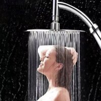 Đầu vòi hoa sen mưa ZEFUVA, Đầu vòi hoa sen áp suất cao bằng thép không gỉ, Bộ mở rộng đầu vòi hoa sen vuông lớn 6 "8" Đường kính ngoài 20mm