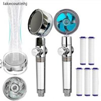 Đầu vòi hoa sen tăng áp Lu, Đầu vòi hoa sen áp suất cao quạt Turbo cầm tay với 5 bộ lọc, Thân vòi sen gia đình cho phòng tắm tinhj