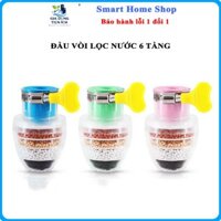 Đầu Vòi Lọc Nước 6 Tầng Thế Hệ Mới Lọc Cặn Bẩn, Vi Khuẩn Sử Dụng Dễ Dàng