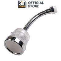 Đầu vòi rửa bát tăng áp điều hướng trục lò xo 17cm xoay 360 độ 3 chế độ nước CMON DV-04 - DV-08 dài cứng