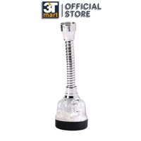 Đầu vòi rửa bát tăng áp điều hướng trục lò xo 17cm xoay 360 độ 3 chế độ nước CMON DV-04 - DV-04 đen dài mềm