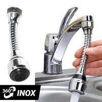 Đầu vòi xịt nước tăng áp xoay 360 độ Turbo Flex
