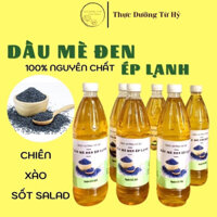 Dầu vừng ép lạnh, dầu mè nguyên chất mè đen&