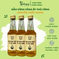 Dầu vừng vàng ép thủ công nguyên chất 300ml, bổ dưỡng, tốt cho sức khỏe - Healthyfood - Behapy