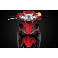 đầu wave blade 110 đen đỏ trắng cam