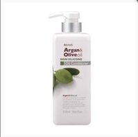 Dầu Xả BEAUA Argan & Olive Oil 550ml – Nhập khẩu Nhật Bản, dưỡng tóc mềm mượt & phục hồi hư tổn