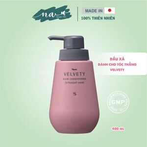 Dầu xả dành cho tóc thẳng Naris Velvety Hair Conditioner S 400ml