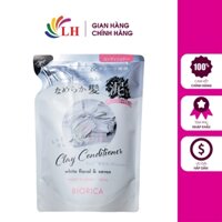Dầu xả đất sét Biorica Clay Conditioner White Floral & Savon giúp phục hồi và giảm rụng tóc (360ml)