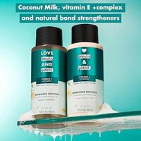 Dầu xả / Dầu Gội Love Beauty and Planet với Vitamin E Coconut Milk & White Jasmine 400ml (Mỹ)