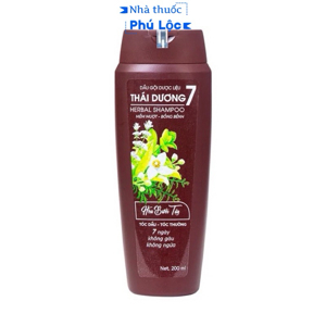 Dầu xả dược liệu thái dương 7 chai 200ml