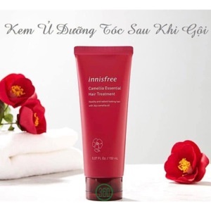 Dầu xả dưỡng tóc chiết xuất hoa sơn trà Innisfree Camellia Essential Hair Conditioner