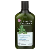 Dầu xả giúp tóc khỏe Avalon Organics Conditioner Strengthening Peppermint 312g (Mỹ)