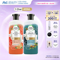 Dầu Xả HERBAL ESSENCES Bồng Bềnh Chiết Xuất Bưởi & Bạc Hà/ Phục Hồi Chiết Xuất Tinh Dầu Morocco Argan - Chai 400ML
