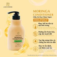 Dầu xả Hoa Chùm Ngây Laura Sunshine – Moringa Conditioner (Chai 500ml) mang lại một mái tóc mềm mượt sáng bóng