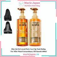 Dầu Xả Loreal Paris Elseve Extraordinary Oil Smooth Chai 440ml