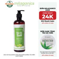 Dầu Xả Milaganics Tinh Dầu Bưởi Dưỡng Tóc Mềm Mượt 500ml
