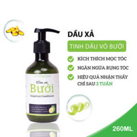 Dầu Xả Milaganics Tinh Dầu Bưởi Dưỡng Tóc Mềm Mượt 260ml (Mới)
