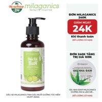 Dầu Xả Milaganics Tinh Dầu Bưởi Dưỡng Tóc Mềm Mượt 250ml