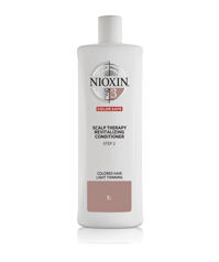 Dầu xả Nioxin 3 -1000ml, cấp ẩm, làm mềm mượt dành cho tóc nhuộm và có dấu hiệu thưa rụng nhẹ.