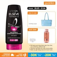 Dầu Xả Nuôi Dưỡng Tóc, Hỗ Trợ Giảm Gãy Rụng L'Oréal Paris Elseve Fall Resist 3X 280Ml