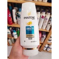 Dầu Xả Pantene ProV Smooth & Sleek Conditioner Óng Mượt Mái Tóc 355ml