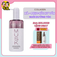 Dầu xả Phục Hồi Hư Tổn Nuôi Dưỡng Tóc MOCHEQI MUSK Hydrolyzed Collagen 518ml