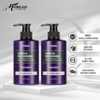 Dầu Xả Phục Hồi Tóc KUNDAL Honey&Macadamia Hàn Quốc 500ml/1058ml