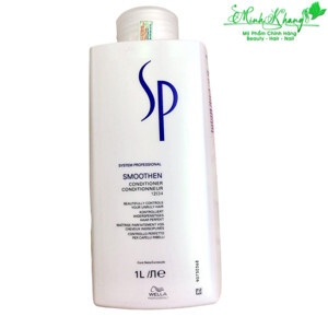 Dầu xả siêu mượt tóc SP Wella Smoothen Conditioner - 1000ml
