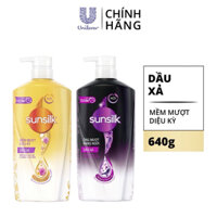 Dầu xả Sunsilk chai 640g chính hãng Unilever Việt Nam