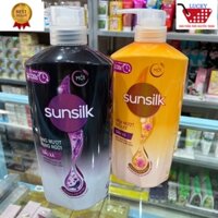 Dầu xả Sunsilk Óng Mượt Rạng Ngời 640g mềm mượt cho toc dày