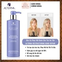 Dầu Xả Tái Tạo Phục Hồi Dành Cho Tóc Hư Tổn ALTERNA  Caviar Retructuring Bond Repair Conditioner- 487ml