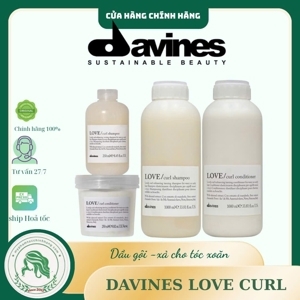 Dầu xả tăng cường sóng xoăn Essential Haircare Love Curl Enhancing Davines Conditioner - 1000ml