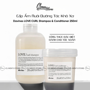 Dầu xả tăng cường sóng xoăn Essential Haircare Love Curl Enhancing Davines Conditioner - 1000ml
