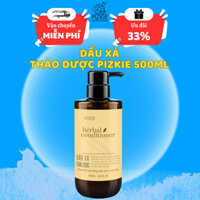 Dầu Xả Thảo Dược Pizkie HERBAL_CONDITIONER 500ML - Phục Hồi Nuôi Dưỡng, Bảo Vệ Tóc và Da Đầu