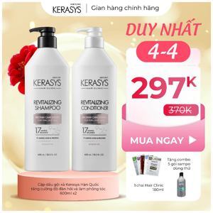Dầu xả tóc bóng khỏe Kerasys Revitalizing Conditioner 600ml