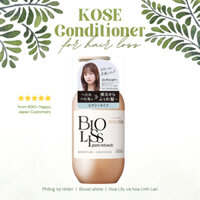 DẦU XẢ TÓC SS BIORIS PURE RETOUCH - CÔNG NGHỆ NHẬT BẢN CHO MÁI TÓC BỒN BỀNH TỰ NHIÊN