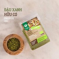 Đậu Xanh Hữu Cơ 400g Probios Organic Mung Beans Green Azuki Beans - Đỗ Xanh - Dau Xanh - Đậu Xanh Hạt - Hạt Đậu Xanh