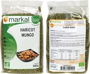 Đậu xanh hữu cơ Markal gói 500g