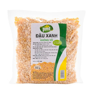 Đậu xanh không vỏ PMT gói 250g