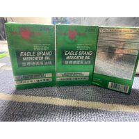 Dầu xanh Singapore 24ml loại 1 nắp ( hàng xách chính hãng ) date 2026