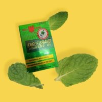 Dầu xanh Singapore hiệu Eagle Brand chai 2 nắp 24ml