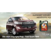 DẦU XE HƠI TOTAL QUARTZ 5000 SN 10W40 4 LÍT
