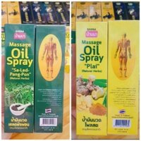 Dầu xịt xoa bóp gừng, khuynh diệp Oil Spray Thái Lan