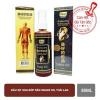 Dầu xịt xoa bóp rắn Snake Oil 85ml thái lan