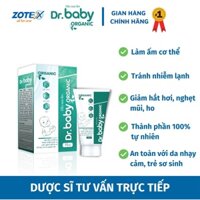 DẦU XOA ẤM Dr. BABY ORGANIC