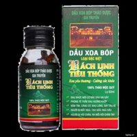 Dầu Xoa Bóp Bách Linh Tiêu Thống (60ml)