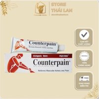 Dầu xoa bóp Counterpain đỏ nóng Thái Lan 120gr