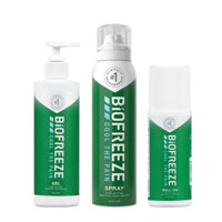 Dầu xoa bóp giảm đau BioFreeze Cool The Pain dạng lăn / gel / xịt