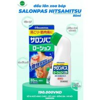 DẦU XOA BÓP SALONPAS HISAMITSU DẠNG LĂN